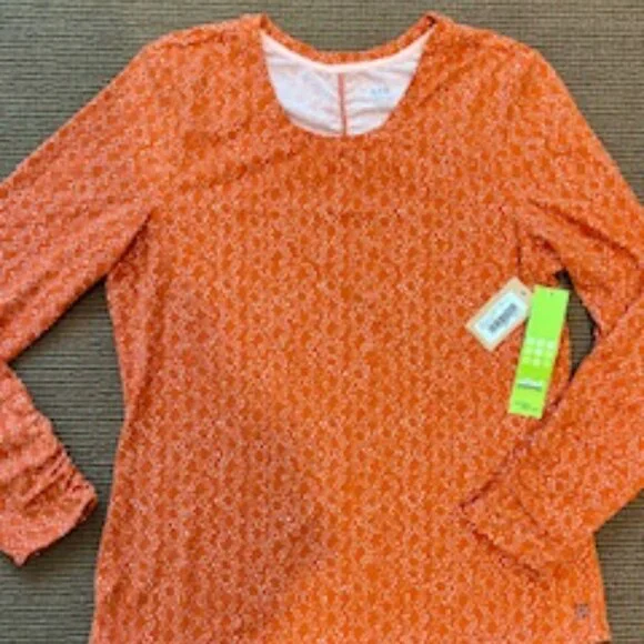 TITLE NINE Grace 2.0 Long Sleeve Top - Trellis - Picture 3 of 5